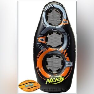 Nerf Inflatable Proshot Football Target Brand New
